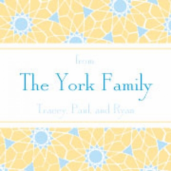 merry moroccan orange holiday cards