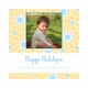 merry moroccan orange holiday cards