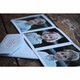 merry tri-fold holiday card