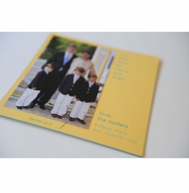 Merry Yellow Holiday Card
