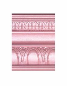 Metallic Cranberry Mist Wood Finish