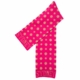 metallic polka dot scarf