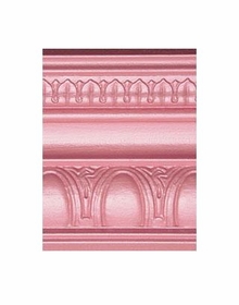 Metallic Sashay Red Wood Finish