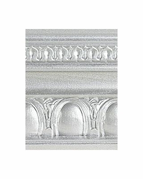 Metallic Silver Wood Finish