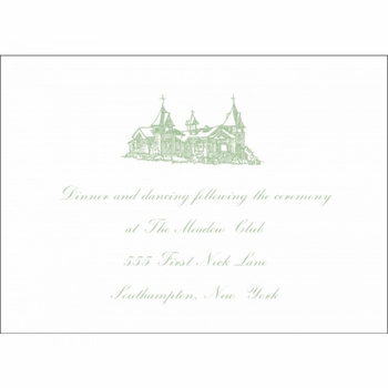 Mia & Winn Reception Card