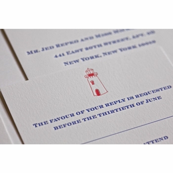 Michelle & Jed Rehearsal Dinner Card