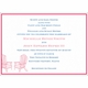 Michelle & Jed Wedding Invitation Card