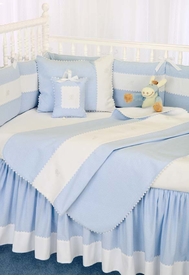 Mini Checker Crib Bedding
