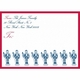 Mini Nutcrackers Large Mailing Stickers