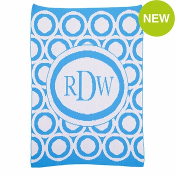 mod circles stroller blanket