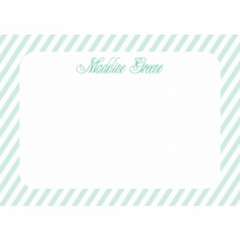 modern lines enclosure card