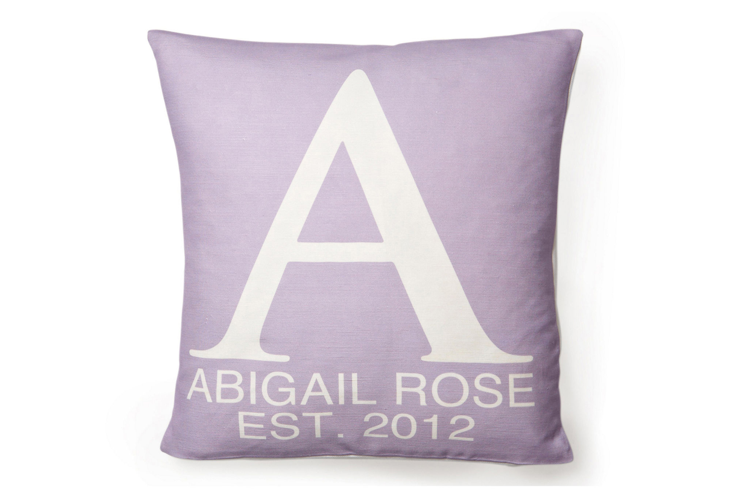 modern monogrammed initial pillows featured at