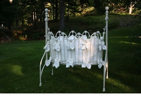 Monaco Cradle Ensemble - Pintuck Dupioni Silk (Contact Us for Pricing)