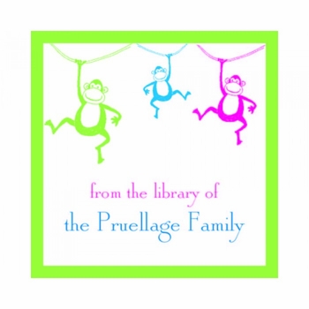 Monkey Book Plates