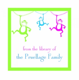 Monkey Book Plates