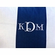 monogram block personalized pillow