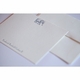 Monogram Elephant Baby Stationery