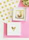 monogram glass coasters