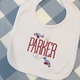 Personalized Airplane Burp Cloth or Bib