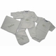 Monogrammed Baby Layette Set, 6 Piece