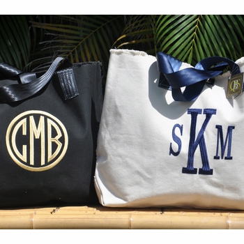 Monogrammed Cole Bag - Large