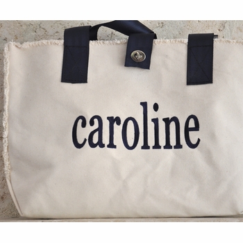 Monogrammed Cole Bag - Large