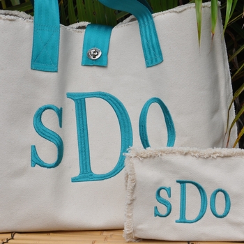 Monogrammed Cole Bag - Large