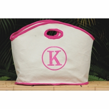 Monogrammed Gg Canvas Bag