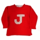 monogrammed initial sweater