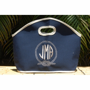 monogrammed solid GG tote