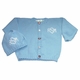 monogrammed sports cardigan