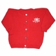 monogrammed sports cardigan