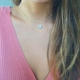 Moonstone Heather Choker Necklace