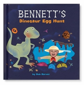 my dinosaur egg hunt personalized book