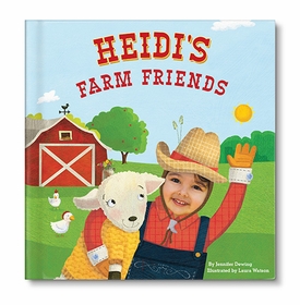 my farm friends personalized book