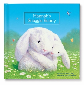 my personalized snuggle bunny book