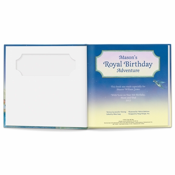 My Royal Birthday Adventure Book for Boys