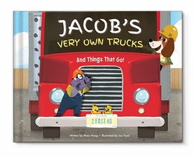 my very own truck personalized book