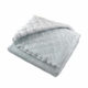 nanas quilted plush baby blanket with faux sherpa back