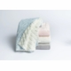 nanas quilted plush baby blanket with faux sherpa back