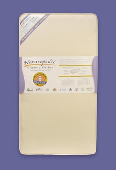 Naturepedic Breathable Organic 2-Stage Crib Mattress - Innerspring