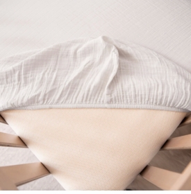 Naturepedic Breathable Organic Cotton Muslin Crib Sheet