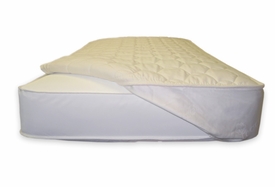 Naturepedic Kids Organic Quilted Waterproof Mattress Protector Pad - Twin
