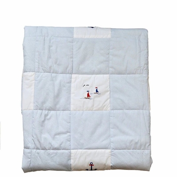 nautical crib quilt nautical