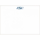 Navy Monogram Social Stationery