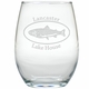 new dad stemless wine glass gift