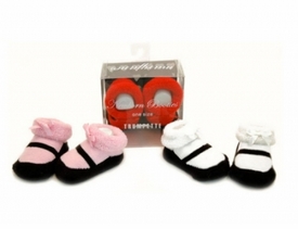 newborn booties by trumpette