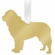 Newfoundland Christmas Ornament - Silver