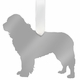 Newfoundland Christmas Ornament - Silver