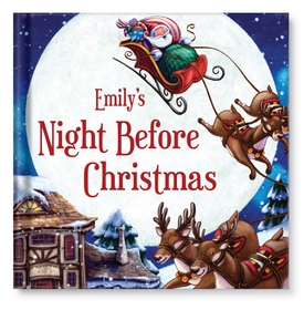 night before christmas personalized book